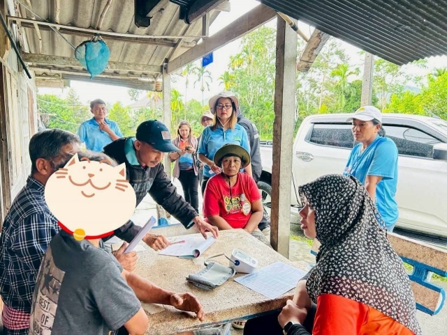 วันพฤหัสบดีที่ 14 สิงหาคม 2568ลงพื้นที่ เยี่ยมบ้าน ครั้งที่ 2 ติดตามผู้ผ่านการบำบัด "นครศรีโมเดล"จำนวน 2 ราย   